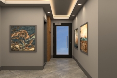 Casamia Konutları - Zemin Kat Koridor - 300DPI Render - 1
